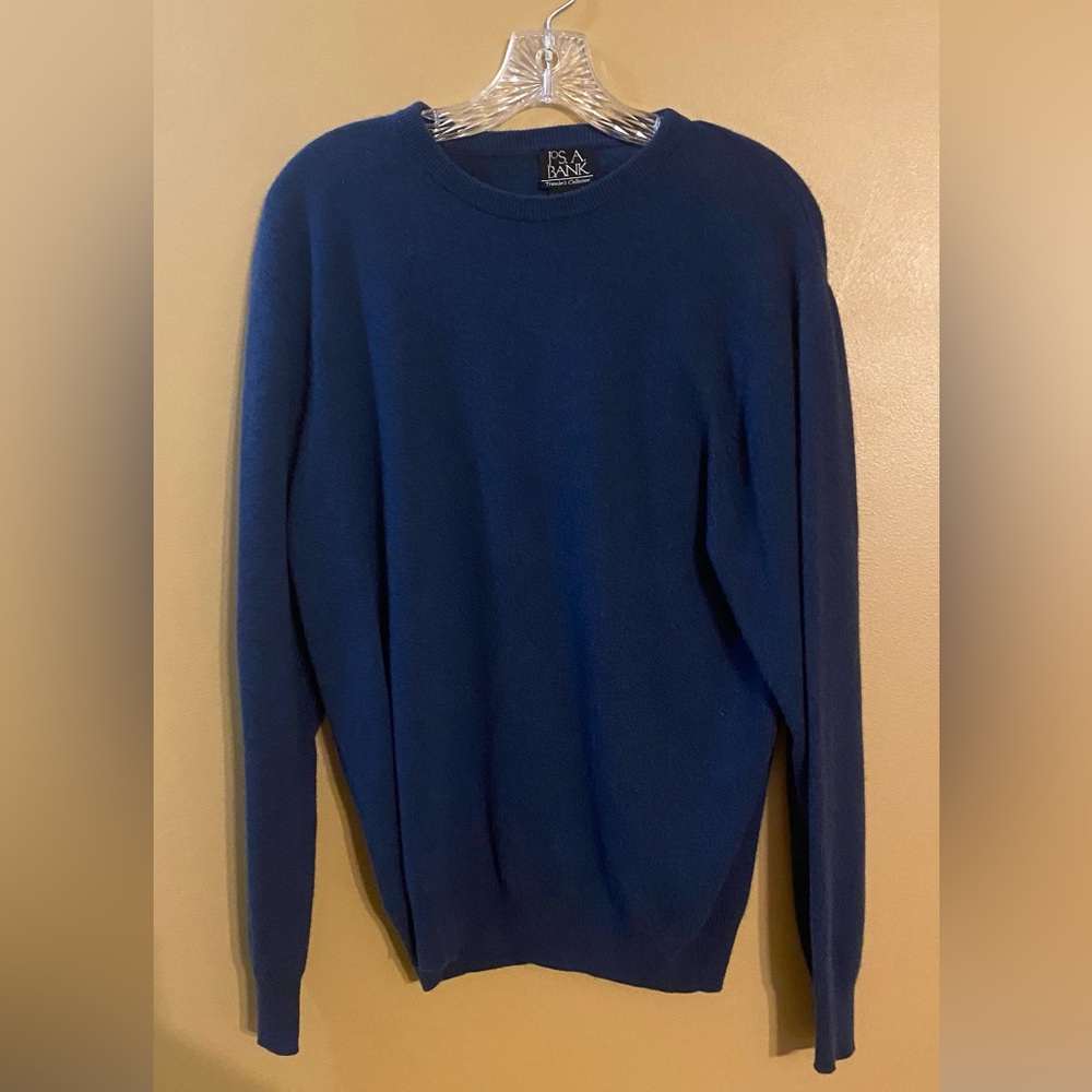 Jos. A. Bank Traveler’s Collection 100% Cashmere Sweater  VGUC Size M